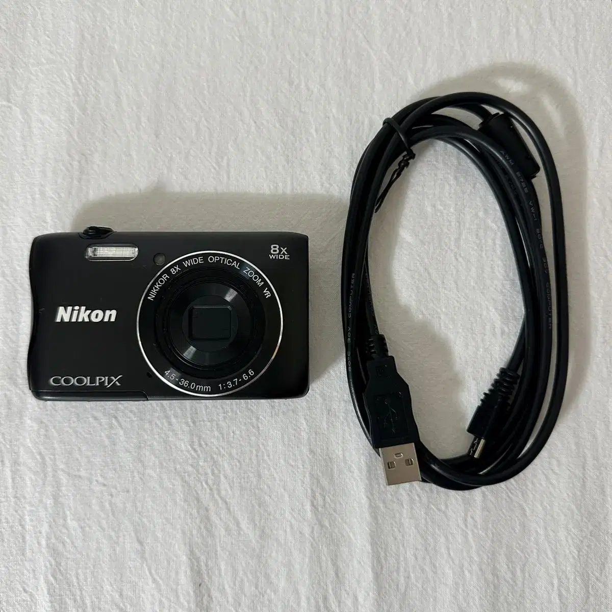 니콘 쿨픽스 S3700 블랙 Nikon coolpix black 디카 | 브랜드 중고거래